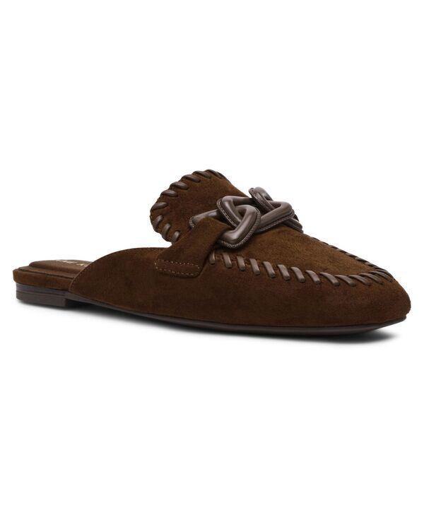 アンクライン レディース シューズ パンプス Anne Klein Womens Alora Square Toe Slip On Mules Coffee コーヒー