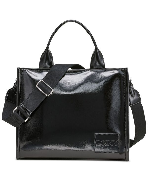 ダナ キャラン ニューヨーク レディース バッグ トートバッグ DKNY Hadlee Small Tote Blacksilv ブラック