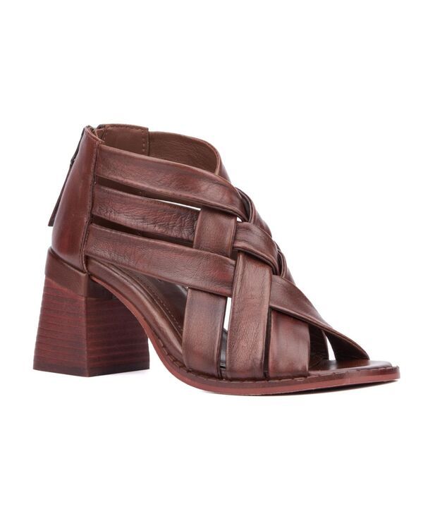 ビンテージファンドリー レディース シューズ サンダル ヒール Vintage Foundry Co Womens Owena Heel Sandal Brown ブラウン