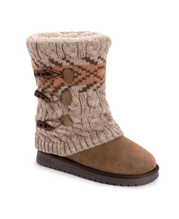 ムクルクス レディース シューズ ブーツ・レインブーツ MUK LUKS Womens Cheryl Boots Oatmeal オートミール