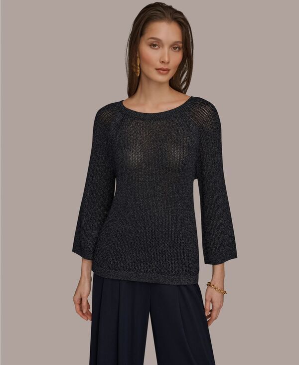 ダナ キャラン ニューヨーク レディース アウター ニット・セーター クルーネック Donna Karanew York Womens Crewneck Sweater Nightfall