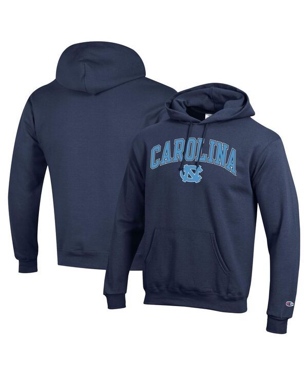 チャンピオン メンズ アウター パーカー・スウェット ロゴ ヒール Champion MensNavy North Carolina Tar Heels Arch Over Logo Pullover