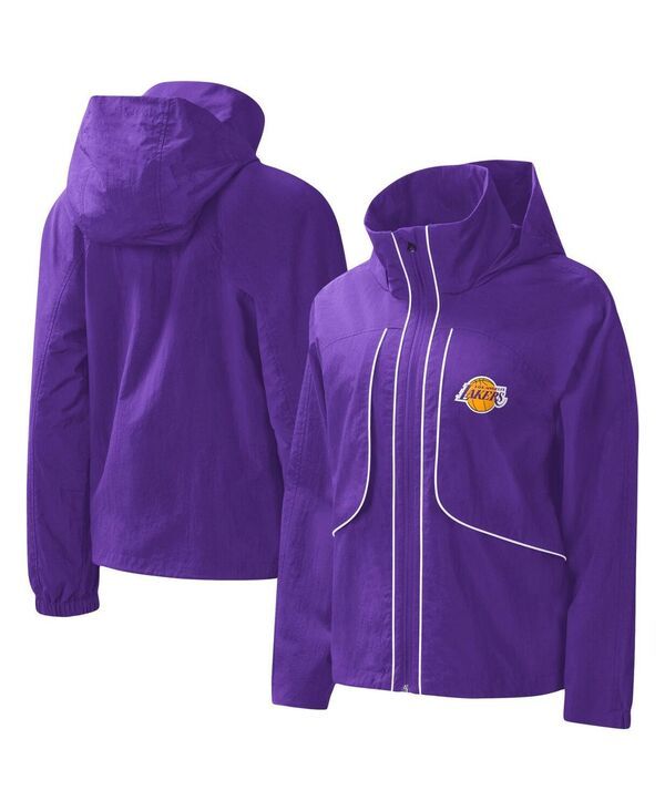 ジースリー フォーハー バイ カール バンクス レディース アウター パーカー・スウェット ジャケット GIII 4Her by Carl Banks Womens Purple Los Angele