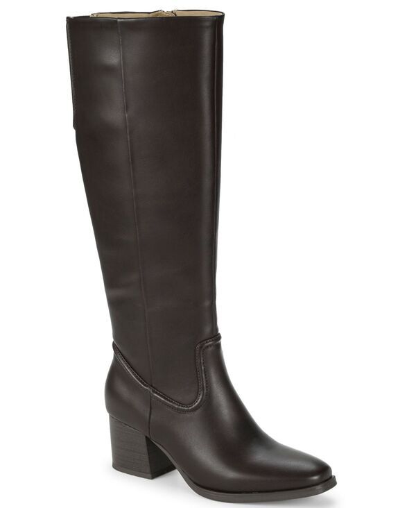 ベアトラップス レディース シューズ ブーツ・レインブーツ トール Baretraps Womens Tammey Tall Boot Regular Wide Calf Dark Brown ブラウ