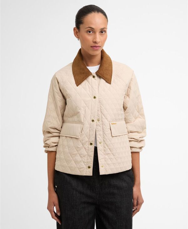 【送料無料】 バブアー レディース ジャケット・ブルゾン アウター Womens Kirby Quilt Jacket JasmineDress
