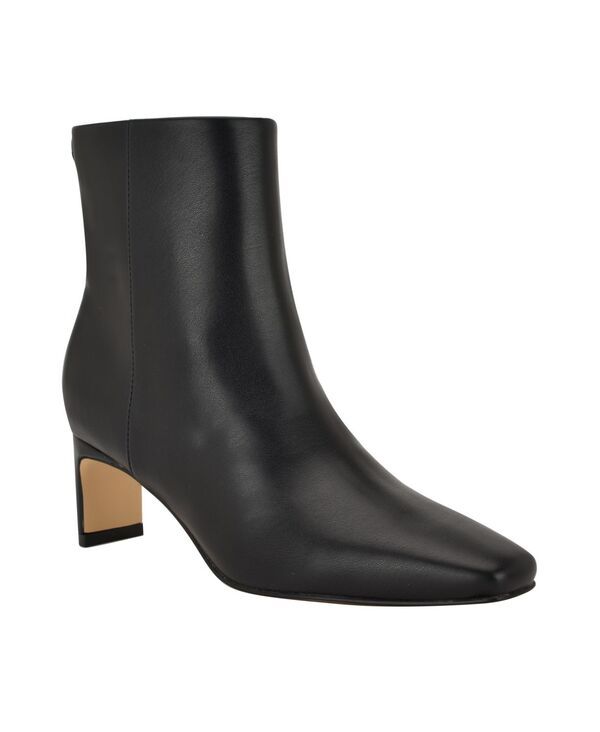カルバンクライン レディース シューズ ブーツ・レインブーツ Calvin Klein Womens Caselle Square Toe Dress Booties Black ブラック