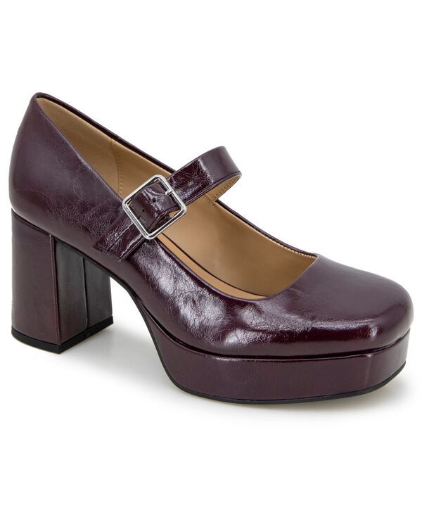 ケネスコール レディース シューズ パンプス プラットフォーム Kenneth Cole Reaction Klair Platform MaryJane Pumps Burgundy バーガンディ