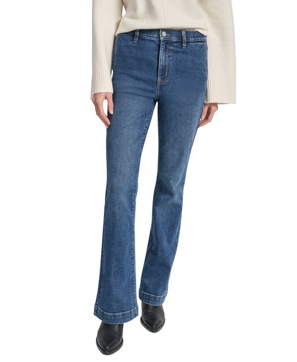 ダナキャランニューヨーク レディース ボトムス デニムパンツ DKNY Jeans Womens HighRise Flare Trouser Jeans 24P32 SOHO