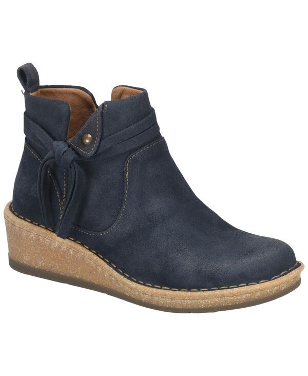 ボーン レディース シューズ ブーツ・レインブーツ Born Womens Vaughn Round Toe Regular Booties Navy ネイビー