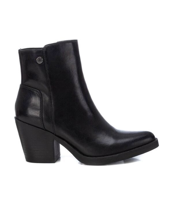 キシタイ レディース シューズ ブーツ・レインブーツ アンクル ブーツ Womens Ankle Booties Refresh Collection By XTI Black ブラック