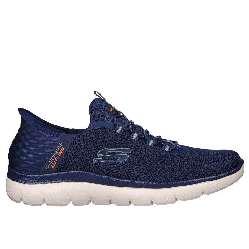 スケッチャーズ メンズ シューズ スニーカー Skechers SmmtsSlpIn Sn00 Navy ネイビー