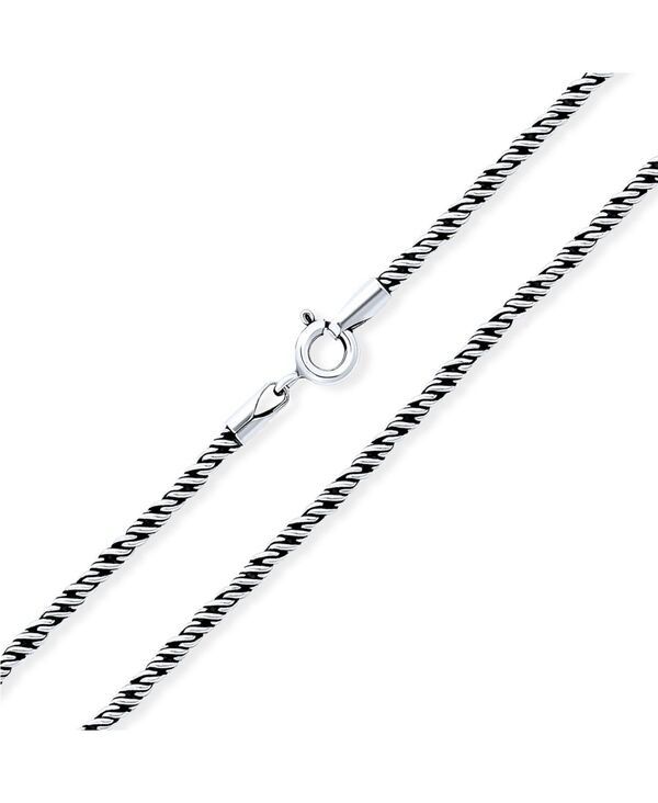 ブリング レディース アクセサリー ネックレス・チョーカー・ペンダントトップ レース Bling Jewelry Balinese Indonesian Black Rope Twist Chaine