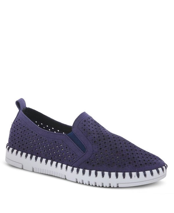 パトリシア レディース シューズ スニーカー Patrizia WomensURFIE Perforated SlipOn Sneakers Navy ネイビー