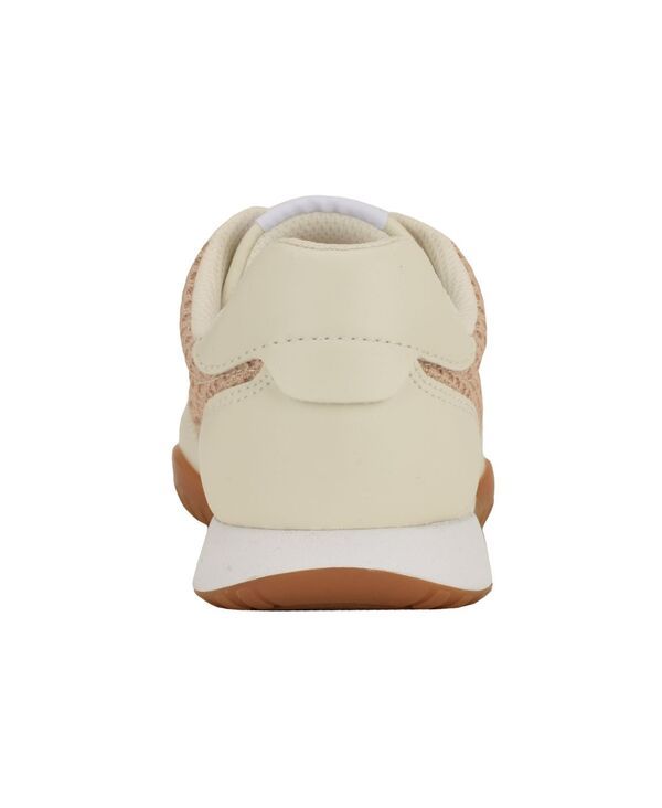 カルバンクライン レディース シューズ スニーカー レース Calvin Klein Womens Harllow LaceUp Sneakers White Mesh ホワイト