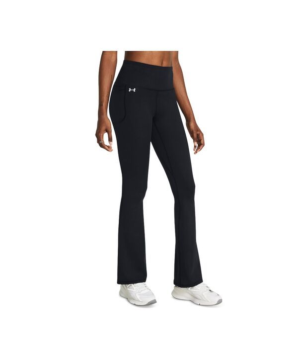 アンダーアーマー レディース ボトムス レギンス Under Armour Womens Motion Flare Full Leggings Black Jet Gray ブラック