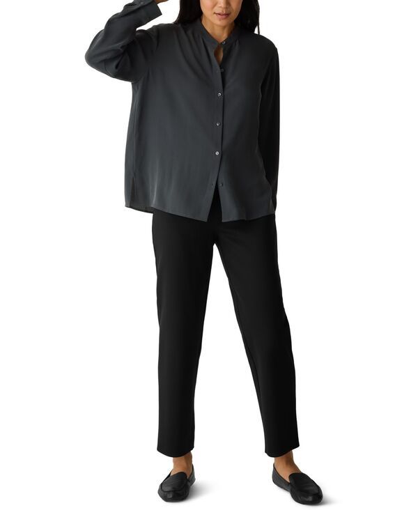 エイリーンフィッシャー レディース ボトムス カジュアルパンツ プラスサイズ アンクル Eileen Fisher WomenstraightFit Ankleg Pants Regular and