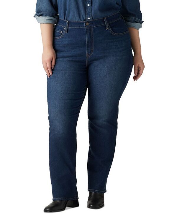 リーバイス レディース ボトムス デニムパンツ プラスサイズ チェルシー ジーンズ Levis Plus Size Chelsea HighRise StraightLeg Jeans Chelsea
