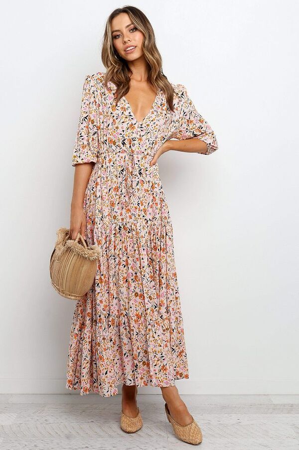 Petal and Pup レディース トップス ワンピース Petal and Pup Womens Kelda Dress Beige ベージュ