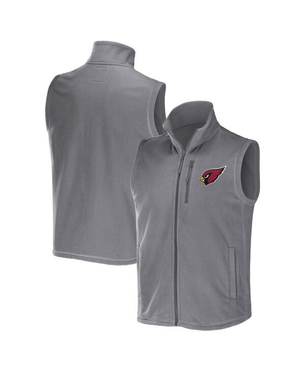 ファナティクス メンズ トップス ベスト フリース Fanatics Mens NFL x Darius Rucker Collection by Gray Arizona Cardinals Pol