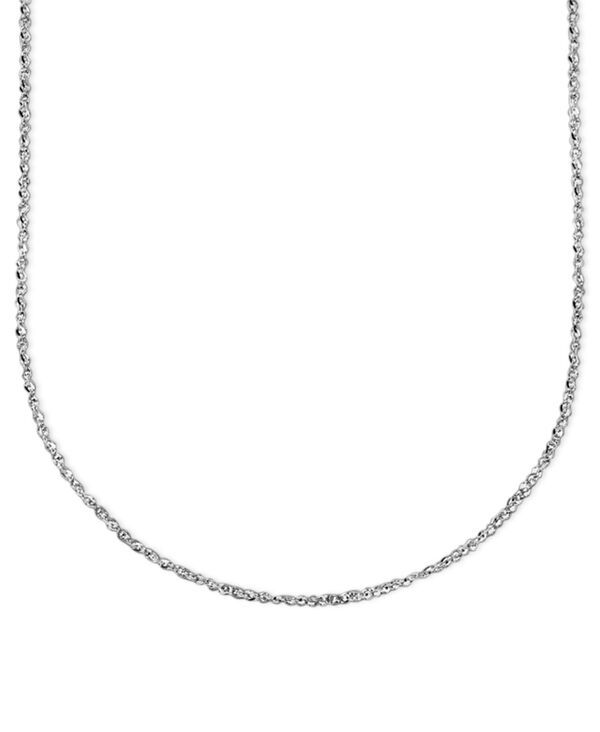 イタリアン ゴールド レディース アクセサリー ネックレス・チョーカー・ペンダントトップ レース Italian Gold 14k Gold Necklace 16 Perfectina Chaine