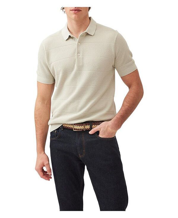 ロッドアンドグン メンズ アウター ニット・セーター ニット Rodd Gunn Masons Flat Knit Stone natural ストーン