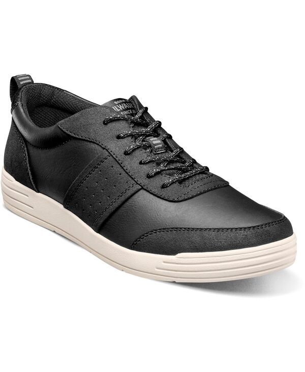 ノンブッシュ メンズ シューズ スニーカー Nunn Bush Mens Kore City Walk Court Sneaker Black Multi ブラック