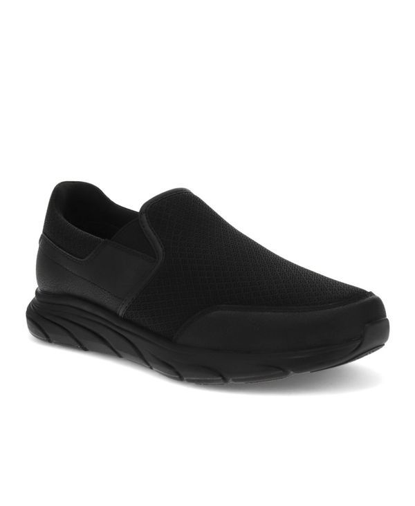 ドッカーズ メンズ シューズ スニーカー Dockers Mens Tucker Slip Resistant Slip On Sneakers Black ブラック