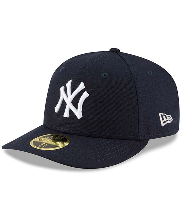ニューエラ メンズ アクセサリー 帽子 キャップ New Era New York Yankees Low Profile AC Performance 59FIFTY Cap Navy ネイビー