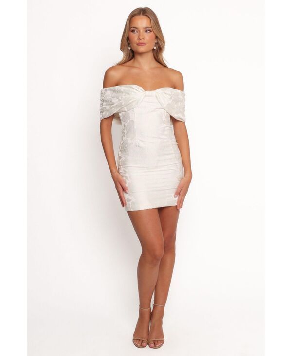 Petal and Pup レディース トップス ワンピース ミニ Petal and Pup Womens Kaeli Mini Dress White ホワイト