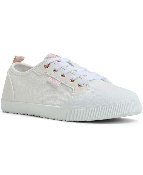 ロキシー レディース シューズ スニーカー レース Roxy Womens Shorebreak LaceUp Sneakers White ホワイト