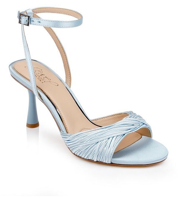 ジュウェルダグレイミシュカ レディース シューズ サンダル Jewel Badgley Mischka Womens Nanette Stiletto Dress Sandals Sky Blue S