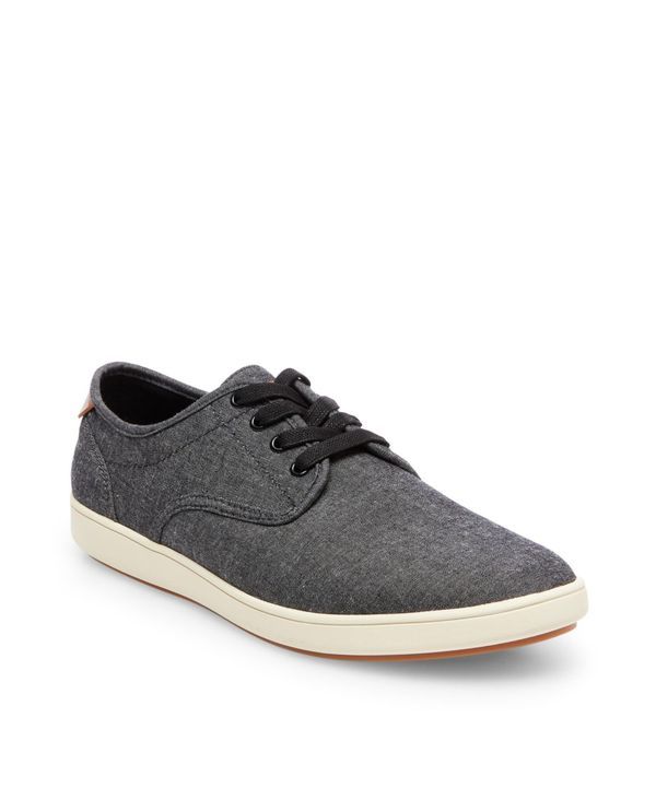 スティーブ マデン メンズ シューズ スニーカー レース Steve Madden Mens Fenta Fashion LaceUp Sneakers Black Fabric ブラック