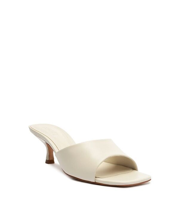 シュッツ レディース シューズ サンダル Schutz Womens Dethalia Mid Stiletto Sandals White ホワイト