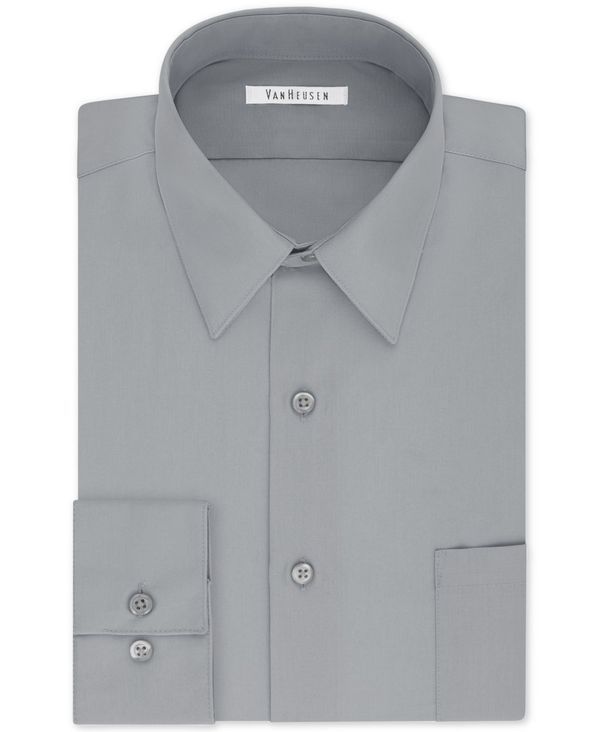 ヴァンハウセン メンズ トップス シャツ レギュラーフィット トール Van Heusen Mens Big Tall ClassicRegular Fit Wrinkle Free Poplin S