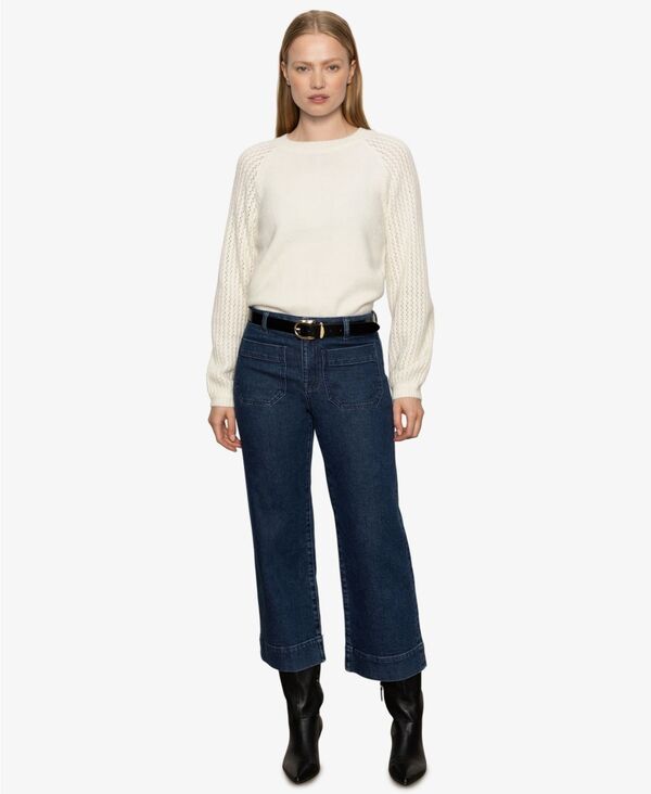 サンクチュアリー レディース アウター ニット・セーター Sanctuary Womens Cozy Moment Sweater Chalk チョーク