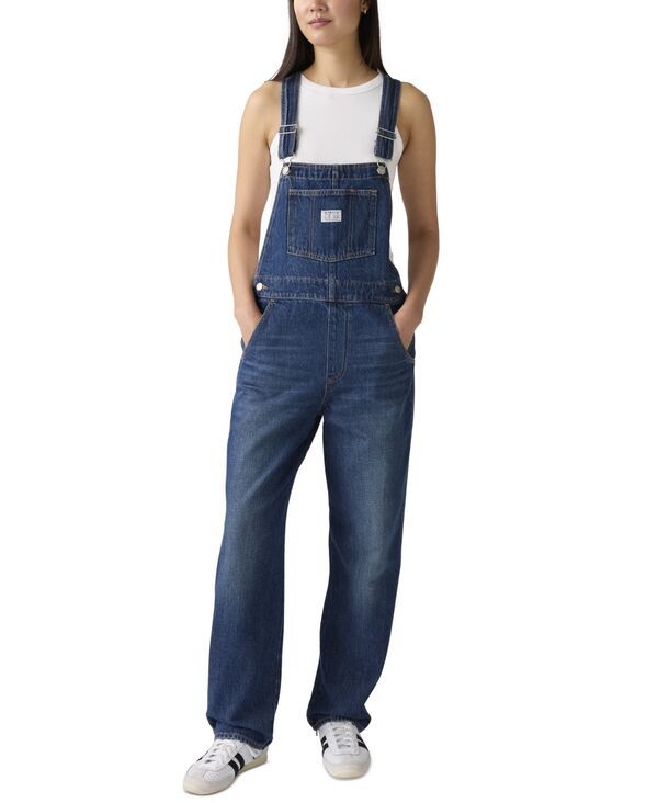 リーバイス レディース ボトムス デニムパンツ ヴィンテージ オーバーオール コットン デニム Levis Womens VintageStyle Cotton Denim Overalls Prop