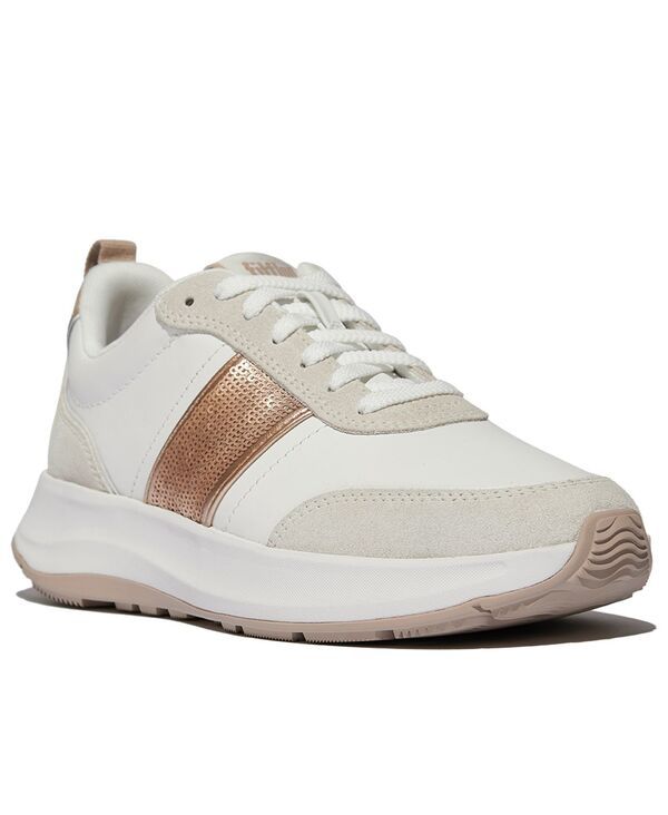フィットフロップ レディース シューズ スニーカー スパンコール スエード レザー FitFlop Womens FMode Flow Sequin Suede Leather Sneakers Ur