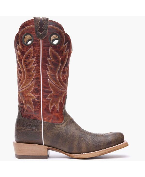 ドゥランゴ メンズ シューズ ブーツ・レインブーツ Durango Mens PRCA Collection Shrunken Bullhide Western Boot Nicotine and b