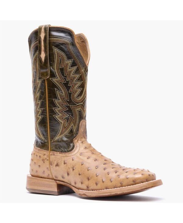 ドゥランゴ メンズ シューズ ブーツ・レインブーツ Durango Mens PRCA Collection FullQuill Ostrich Western Boot Antiqued saddl