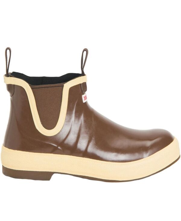 エクストラタフ メンズ シューズ ブーツ・レインブーツ アンクル XTRATUF Mens 6 in Legacy Ankle Deck Boot Brown ブラウン