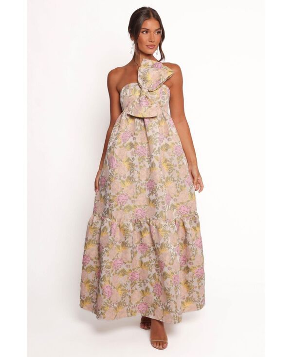 Petal and Pup レディース トップス ワンピース マキシワンピース マキシ Petal and Pup Womens Betina Bow Front Maxi Dress Pink ピン