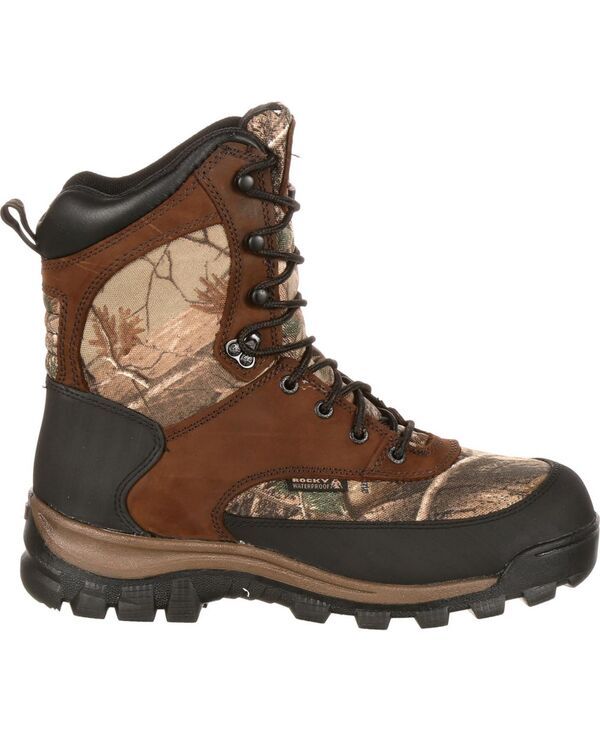 ロッキー メンズ シューズ ブーツ・レインブーツ ROCKY Mens Core Waterproof 400G Insulated Outdoor Boot Brown realtree ap ブラ