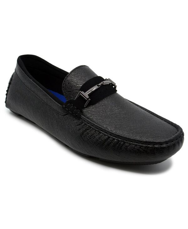 アカデミクス メンズ シューズ スリッポン・ローファー Akademiks Mens Dover Driving Loafers Black ブラック
