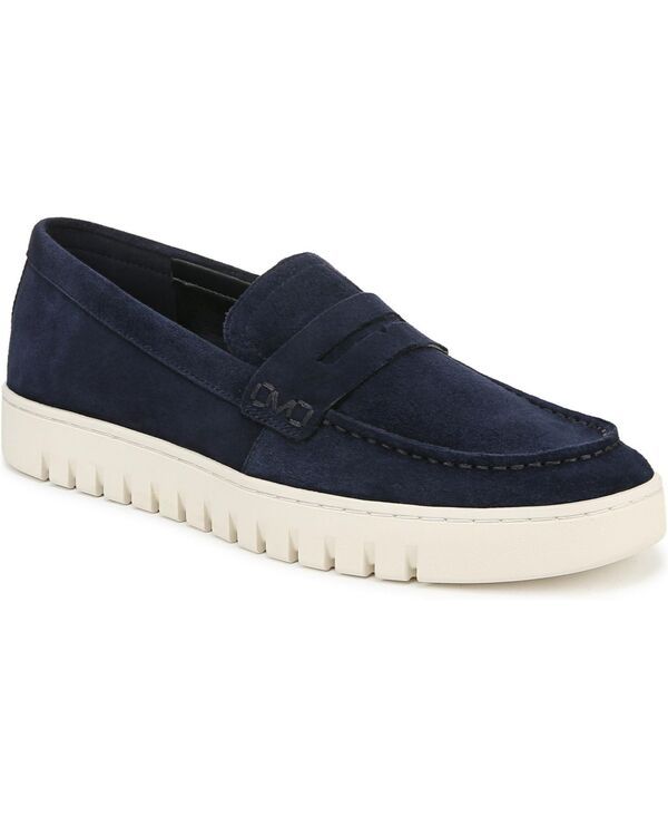 バイオニック メンズ シューズ スリッポン・ローファー Vionic Mens M Uptown Loafers Navy blazer blue suede ネイビー