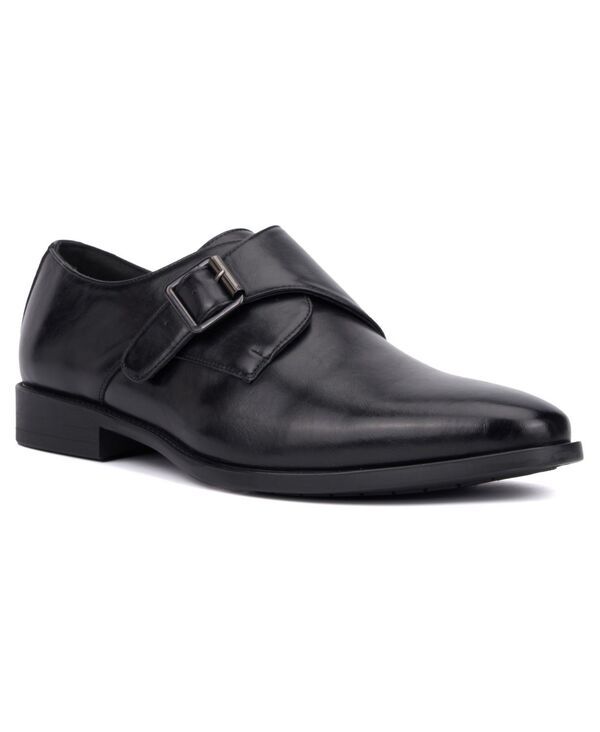 エックスレイ メンズ シューズ ドレスシューズ モンクストラップ モンク ワンピース XRAY Footwear Mens Riley Monk Strap Dress Shoe Black ブラック