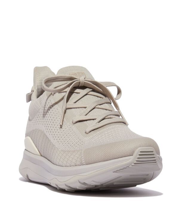 フィットフロップ メンズ シューズ スニーカー ニット FitFlop Mens Vitamin FFX Knit Sports Sneakers Clay Grey グレー