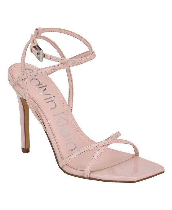 カルバンクライン レディース シューズ サンダル ヒール Calvin Klein Womens Tegin Strappy Dress High Heel Sandals Light Pink ピン