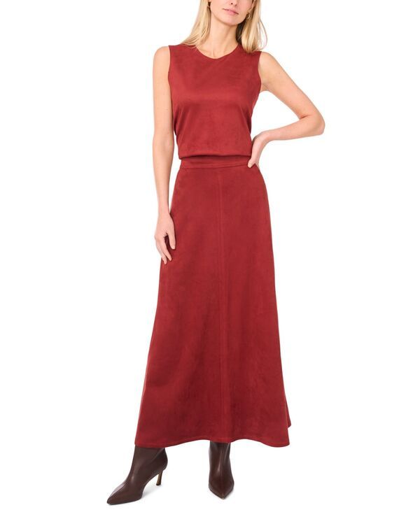 ヴィンスカムート レディース ボトムス スカート A ライン スエード マキシ Vince Camuto Womens FauxSuede ALine Maxi Skirt Rustic