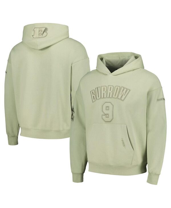プロスタンダード メンズ アウター パーカー・スウェット パーカー Pro Standard Mens Joe Burrow Light Green Cincinnati Bengals Player