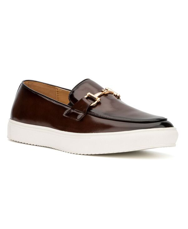 エックスレイ メンズ シューズ スリッポン・ローファー ローファー XRAY Mens Anchor SlipOn Loafers Brown ブラウン